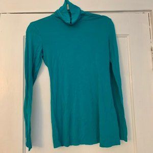 Bright Blue Turtleneck